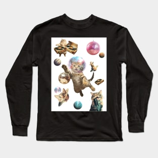 Cat Disco Long Sleeve T-Shirt